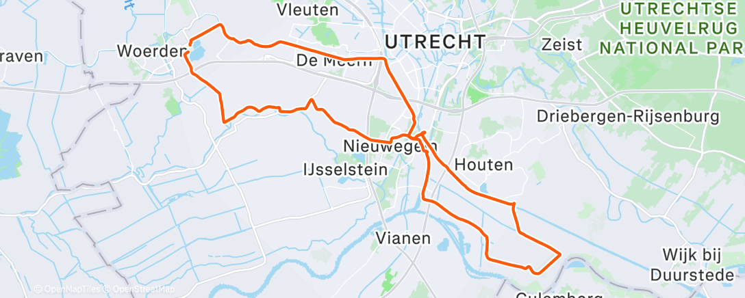 Map of the activity, Gewoon gaan 😅