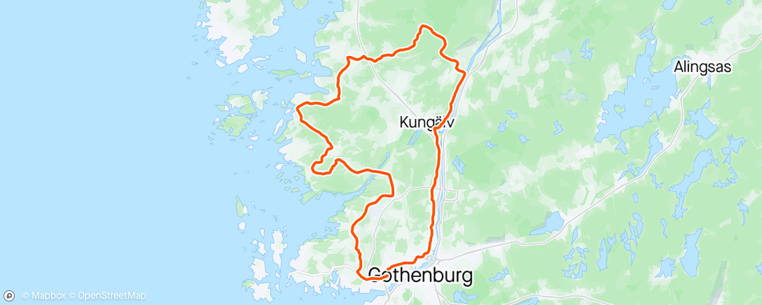 Mapa da atividade, Långtur norrut