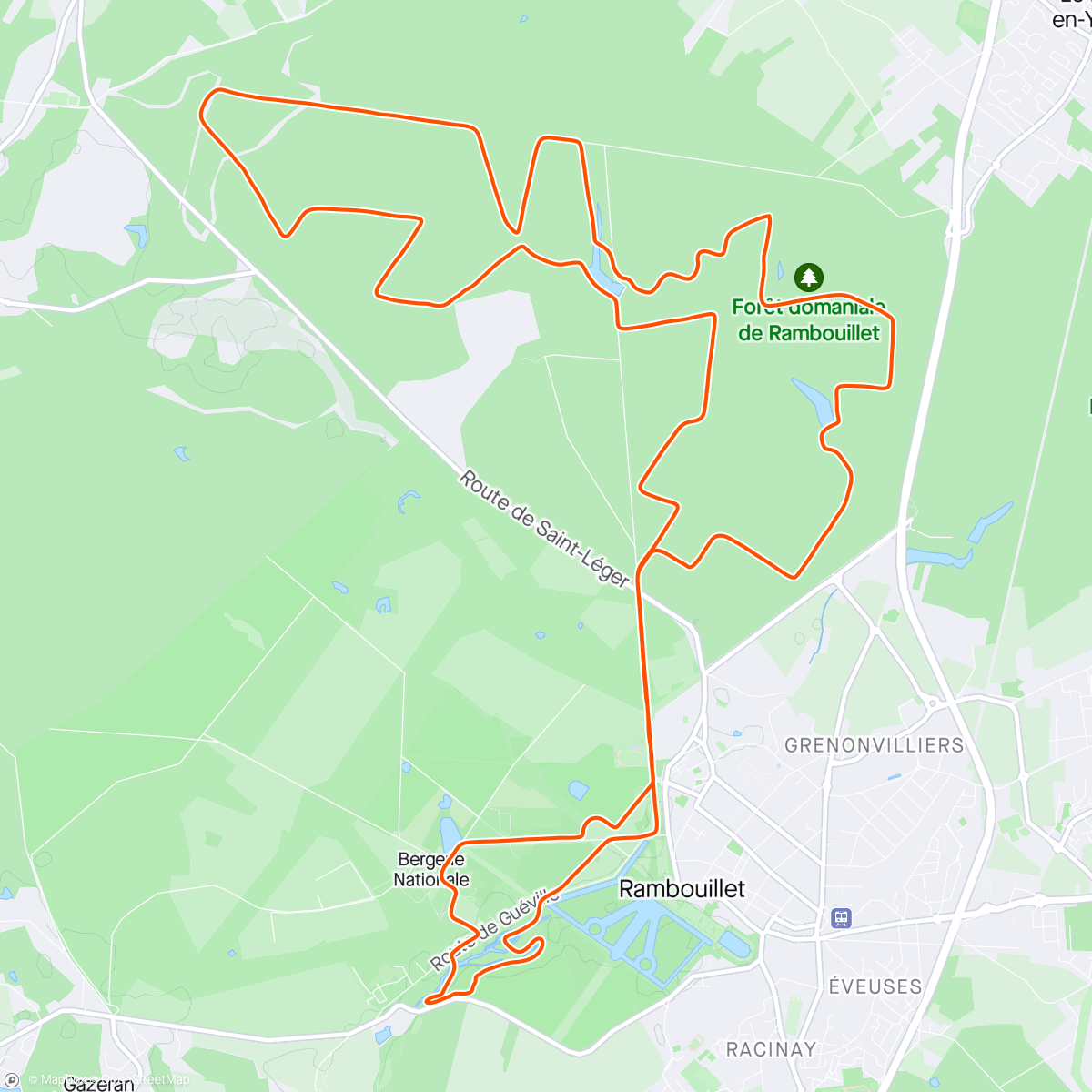 Map of the activity, Ramboli’Trail 26km La Forestière avec Mag 👍