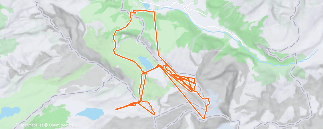 Mappa dell'attività Morning Alpine Ski