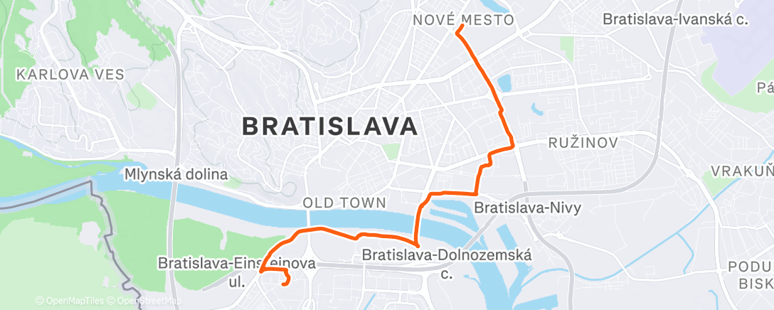 Map of the activity, ZPNB