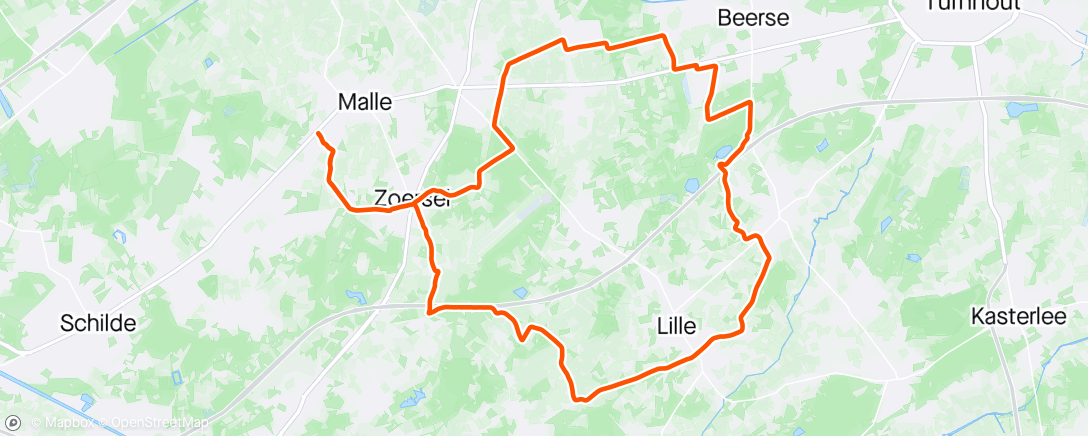 Map of the activity, Back in belgium 🇧🇪