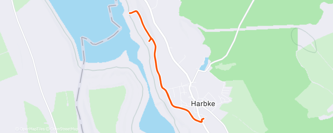 Карта физической активности (Mittagslauf)