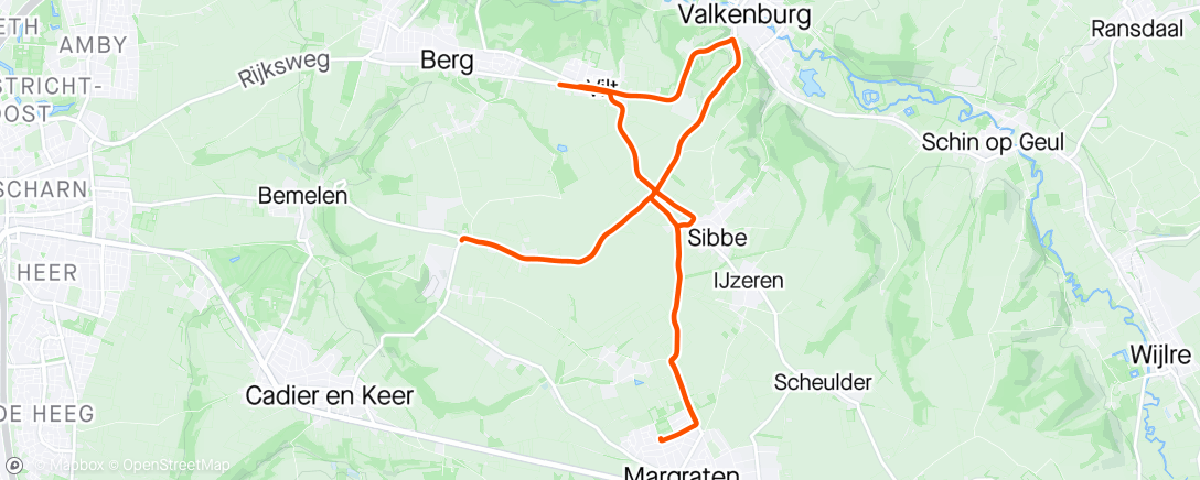 Map of the activity, Amstel shortcuts