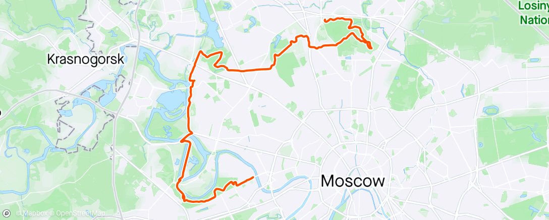 Mapa da atividade, Фили / Покра / Тимир / БотСад
