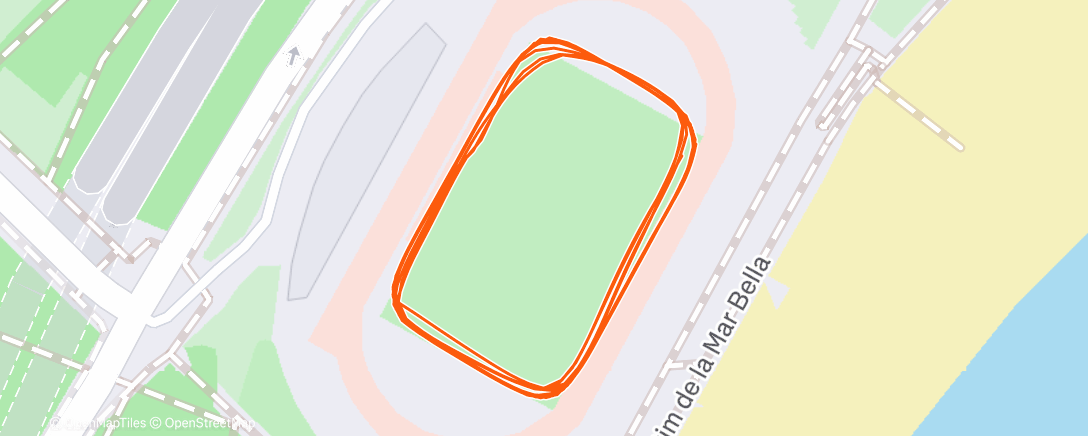 アクティビティ「Lunch Run」の地図