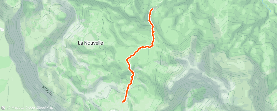 Map of the activity, GR3: 3/3 Marla -> Col des boeufs