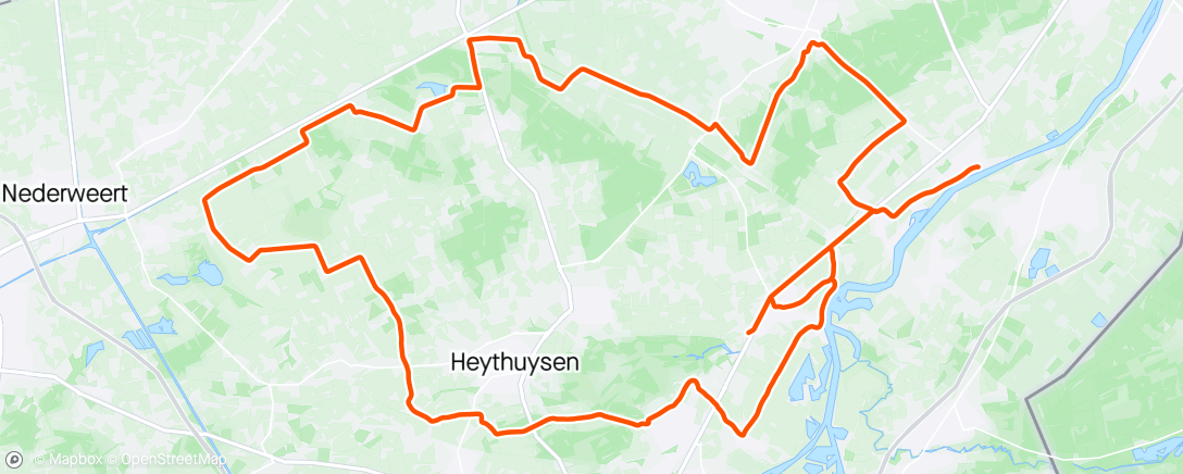 Карта физической активности (Eerste rit op de racert in 2024 en eerste rit vanuit de nieuwe woonplaats.)