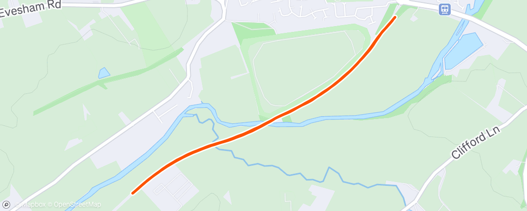 Mappa dell'attività Warm Up