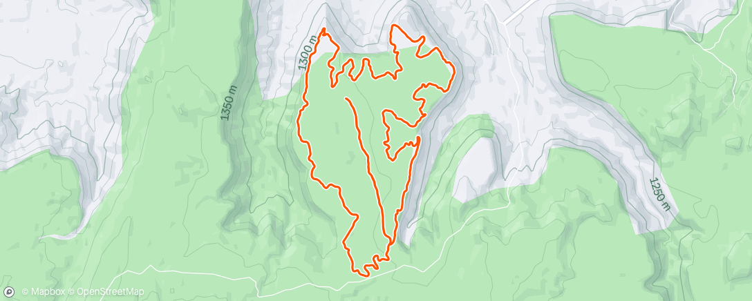 Map of the activity, Wire Mesa, and I saw a fox 🦊💛