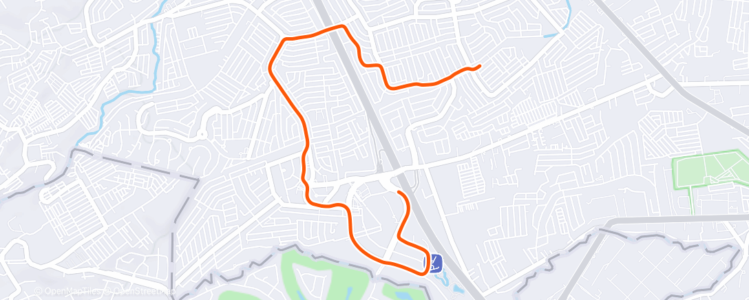 Map of the activity, Nike Run Club: 12 Weeks to Go - Long Run