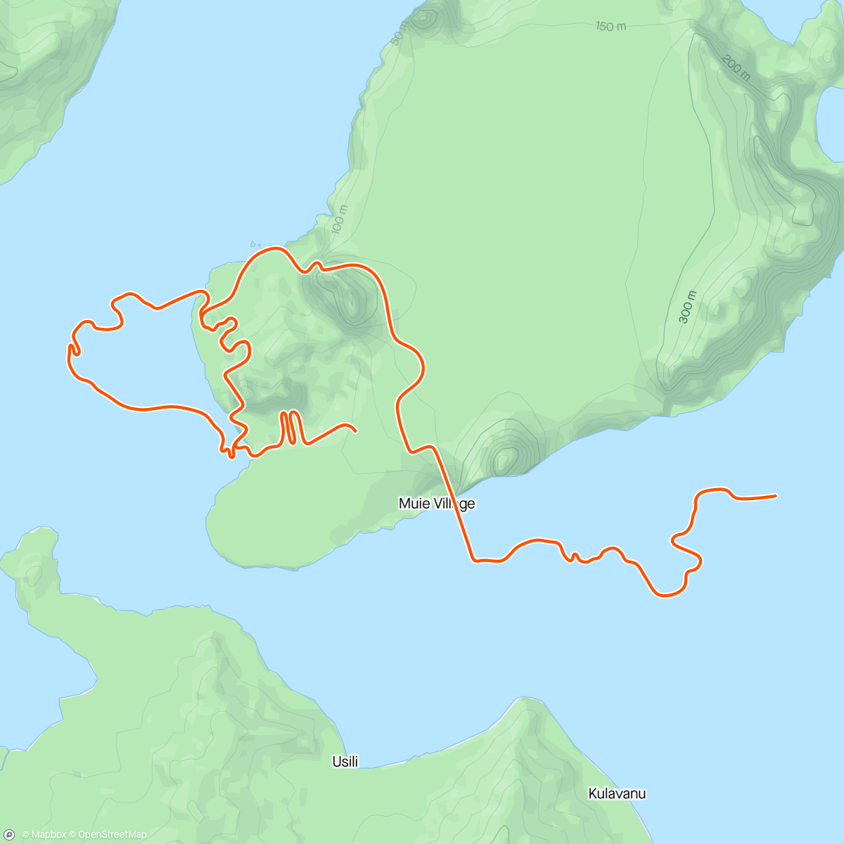 Map of the activity, Zwift - Pacer Group Ride: Triple Flat Loops in Watopia with Genie