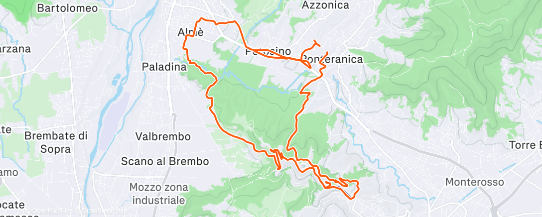 Peta aktivitas, Cocchino