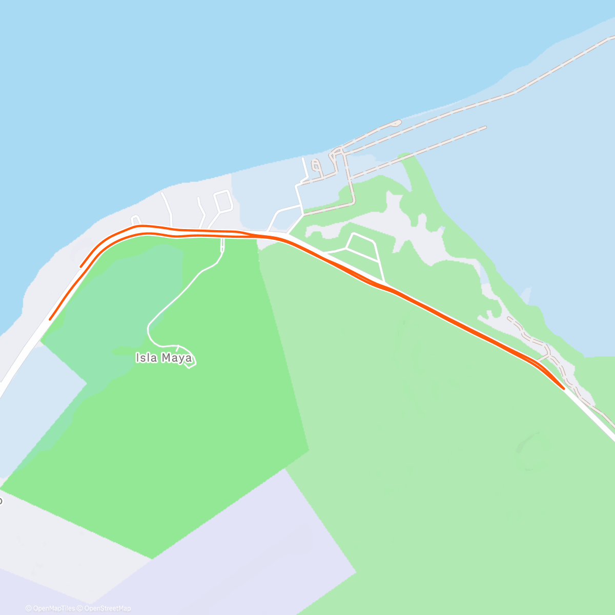 Map of the activity, Run with Domi 💙