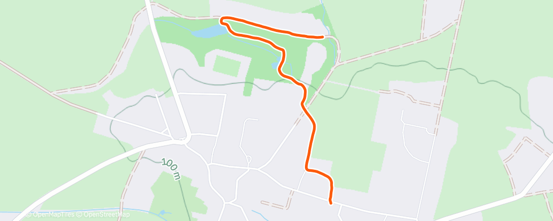 Mapa de la actividad (Mittagspaziergang)