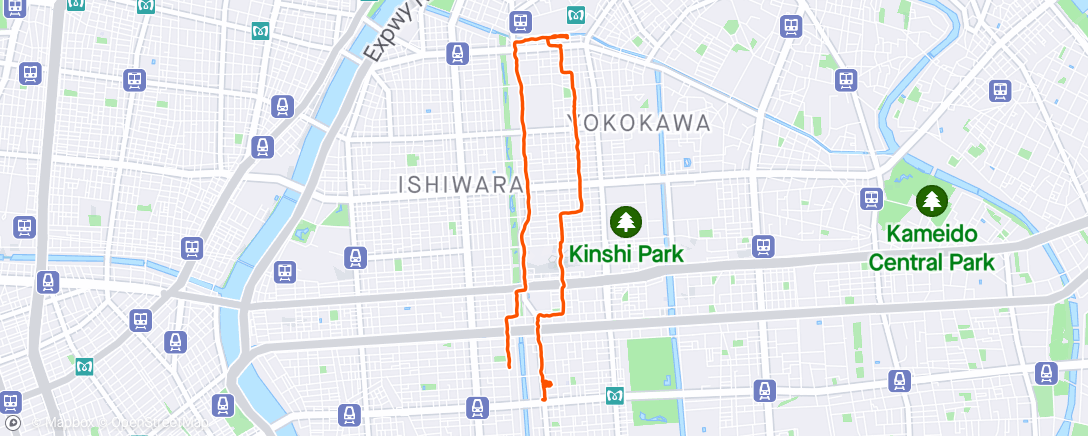 Map of the activity, ディーラー地元散歩