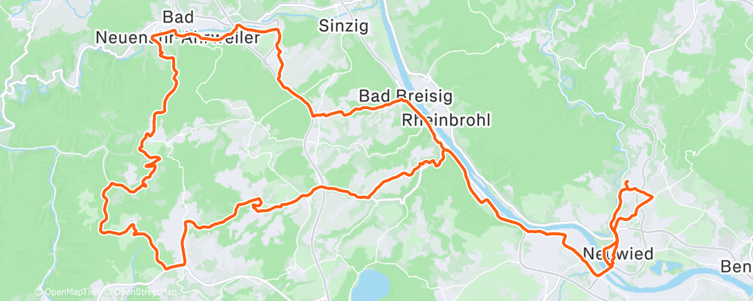Map of the activity, Großes Blatt vorm großen Fest
