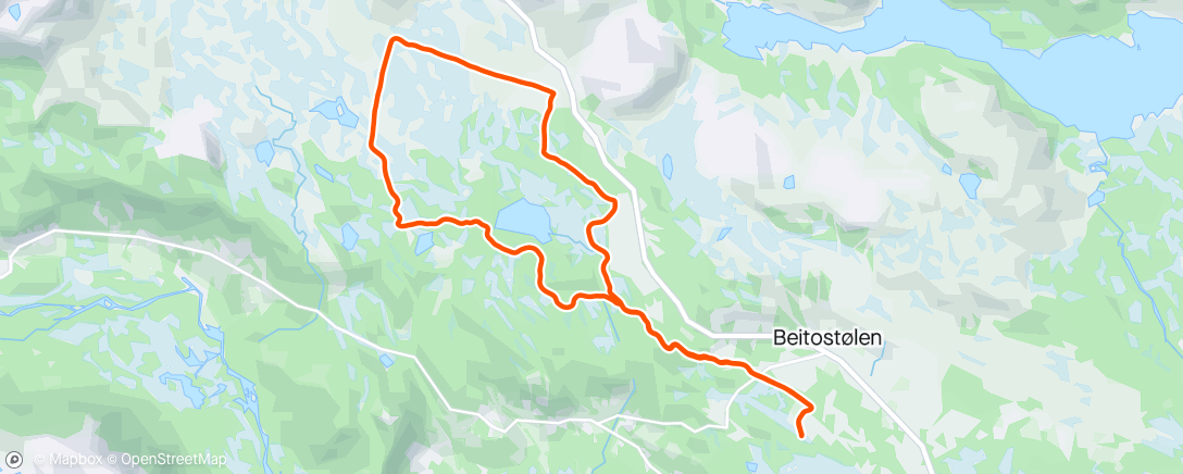 Map of the activity, Skejt