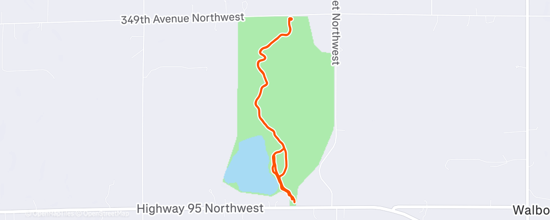 Карта физической активности (Lunch Fat  Bike Ride)