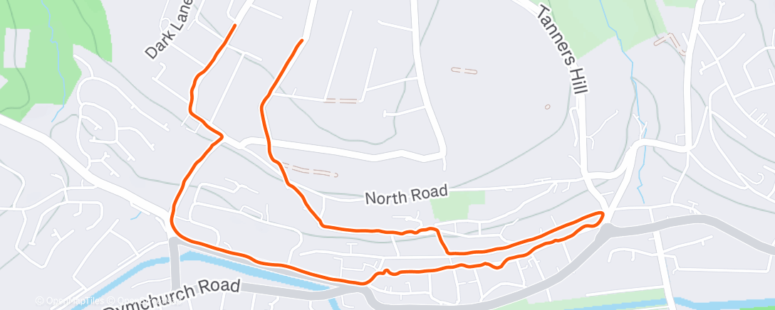 Карта физической активности (Evening Walk w/Cris🌠)