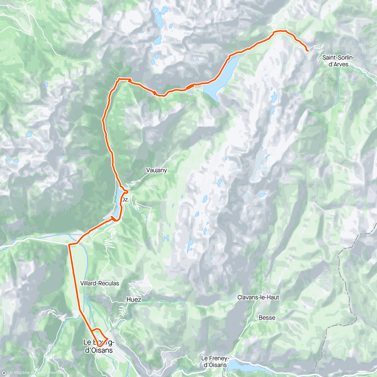 Map of the activity, Despidiendo los Alpes como merecen ;)🏔️🥰