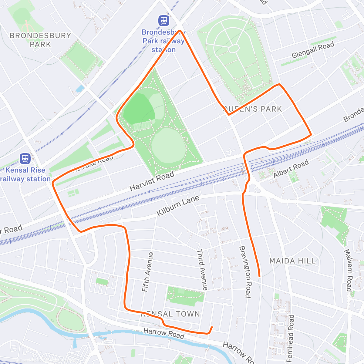 Map of the activity, Took all my willpower to not pick up the aeroplane halfway round
