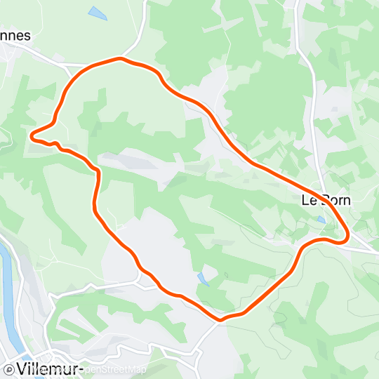 Carte de l'activité