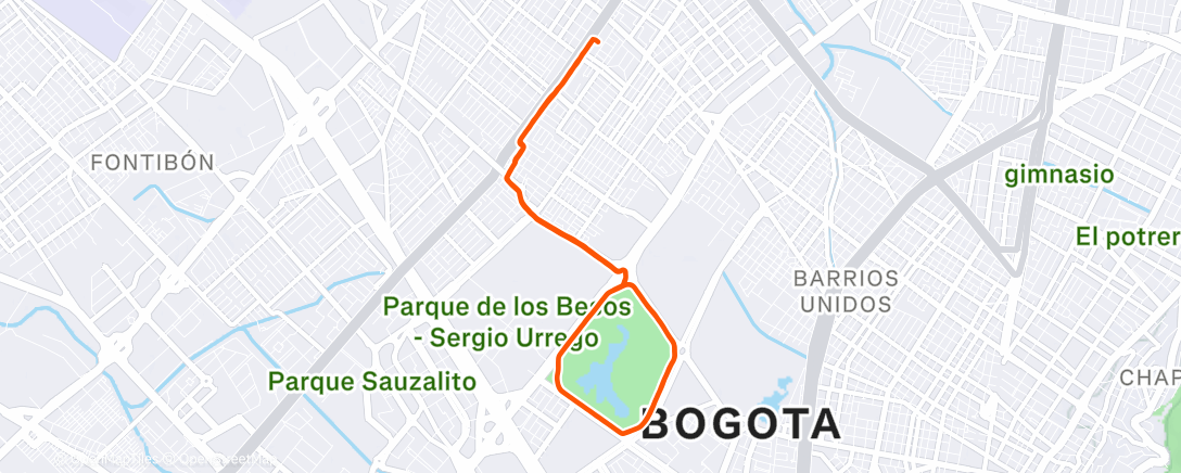 Map of the activity, Dia 134 - Fondito de media semana Z1