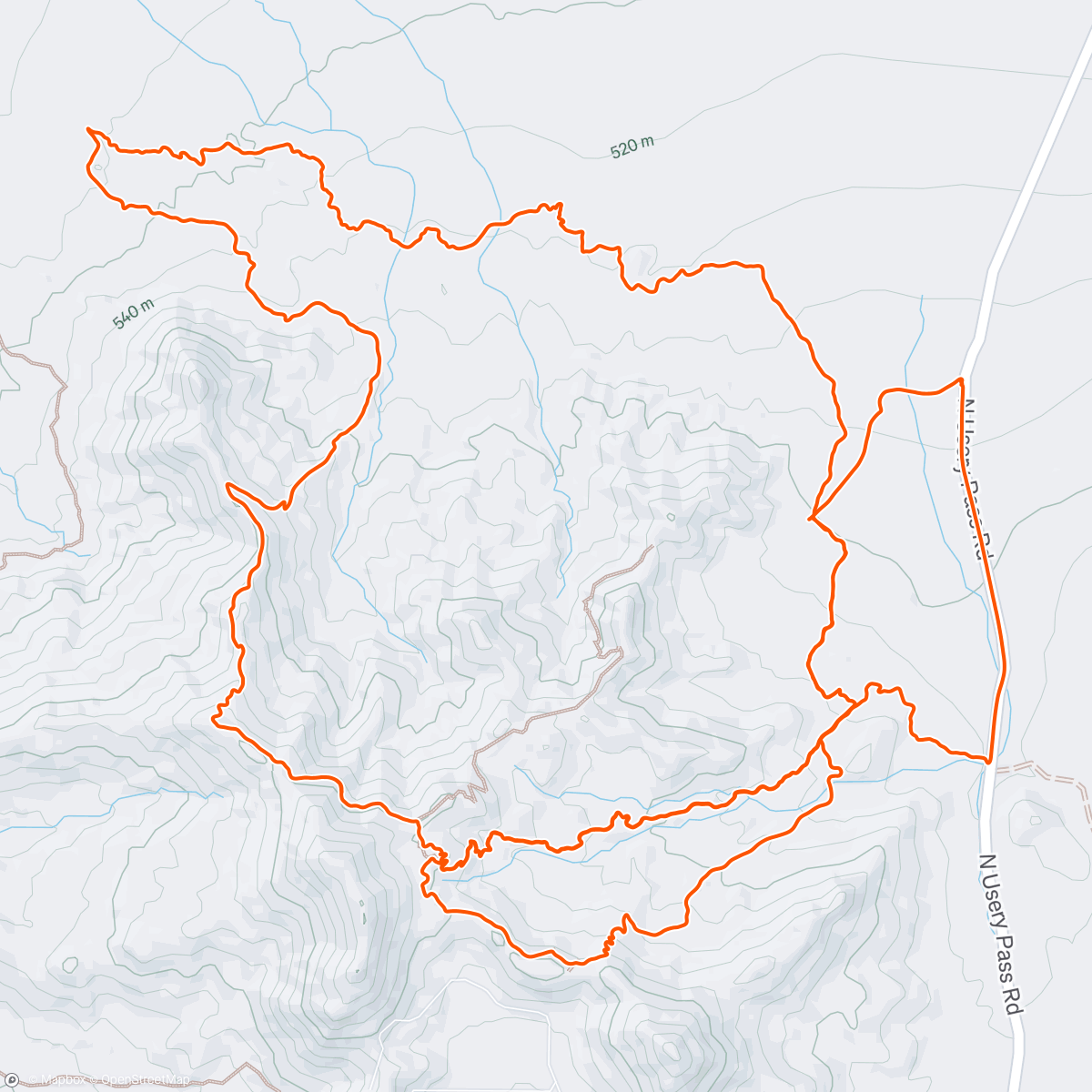 Carte de l'activité Hawes hollers