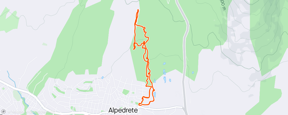 Map of the activity, Alpedrete X-Sauce XCO -C1 UCI - 5th