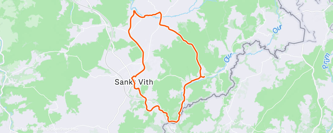 Map of the activity, Feierabend Runde 🦦