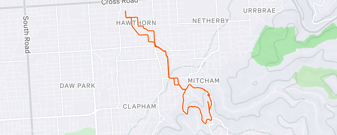 Map of the activity, Morning E-Mountain Bike Ride