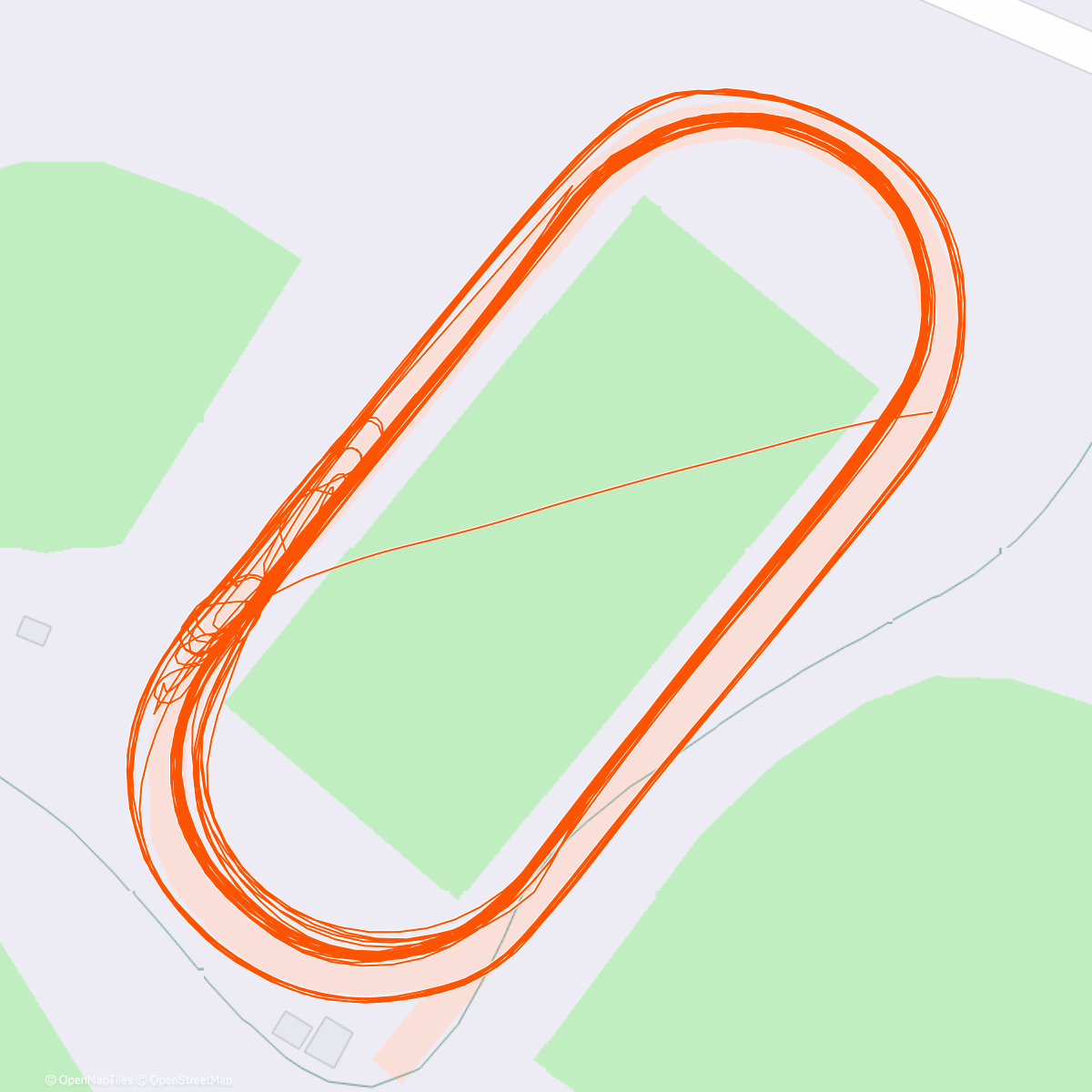 Map of the activity, Pre Christmas Jingle