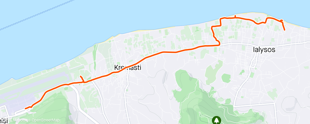 Map of the activity, Best way to the airport 🛩️ 🏃‍♂️