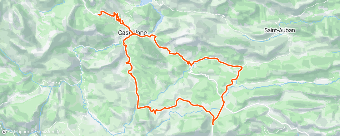 Map of the activity, Castellane!
End of vacation