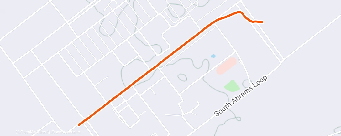 Карта физической активности (Morning Commute)