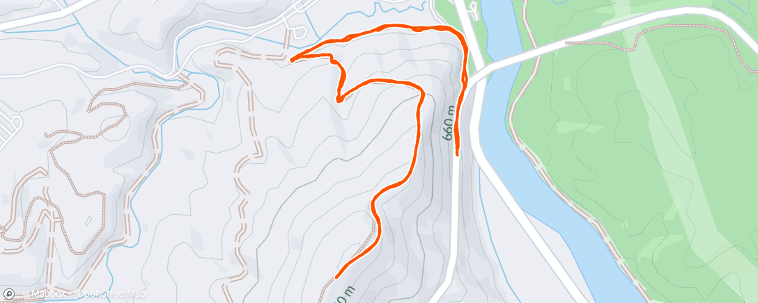 Map of the activity, Shut in