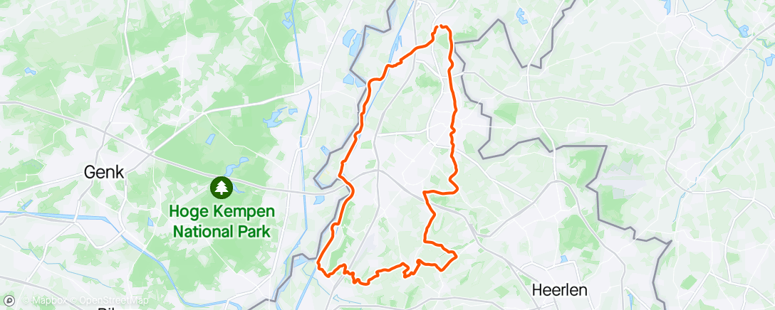 Map of the activity, Bunde