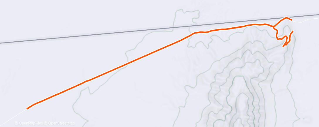 Карта физической активности (Morning Trail Run)