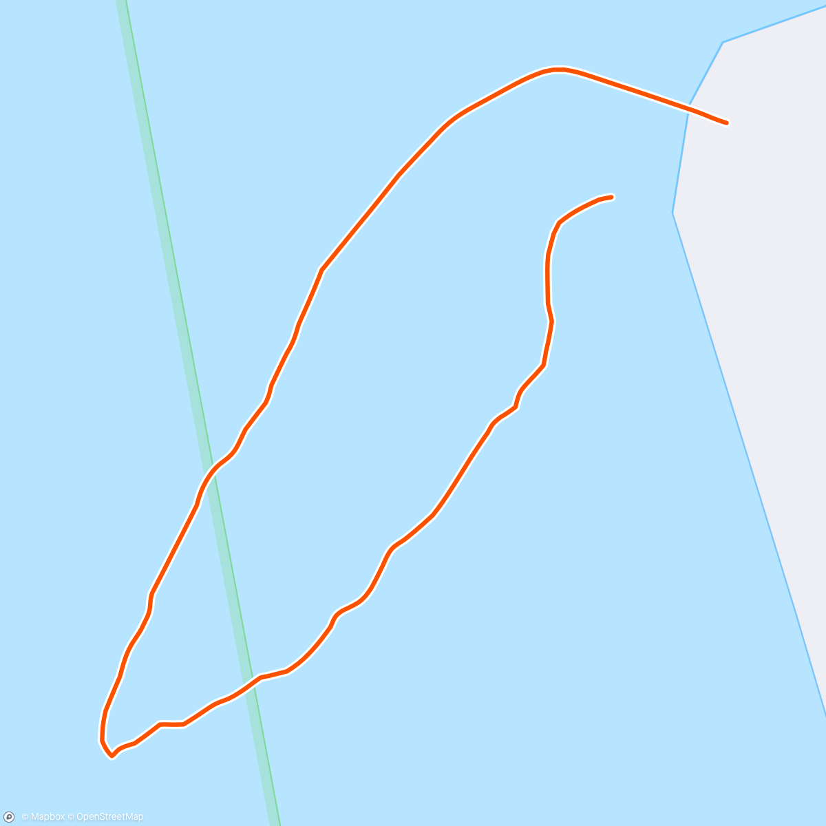 Map of the activity, A lovely evening swim in Kaeng Krachan reservoir