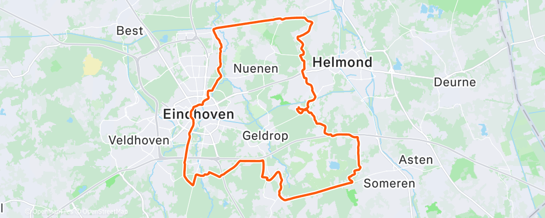 Map of the activity, Ochtendrit