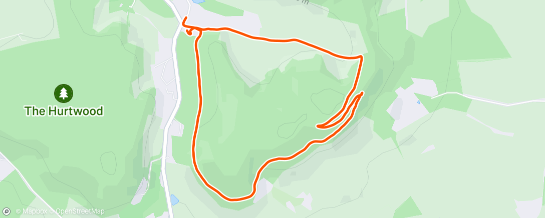 Mapa de la actividad (Lunch walk)