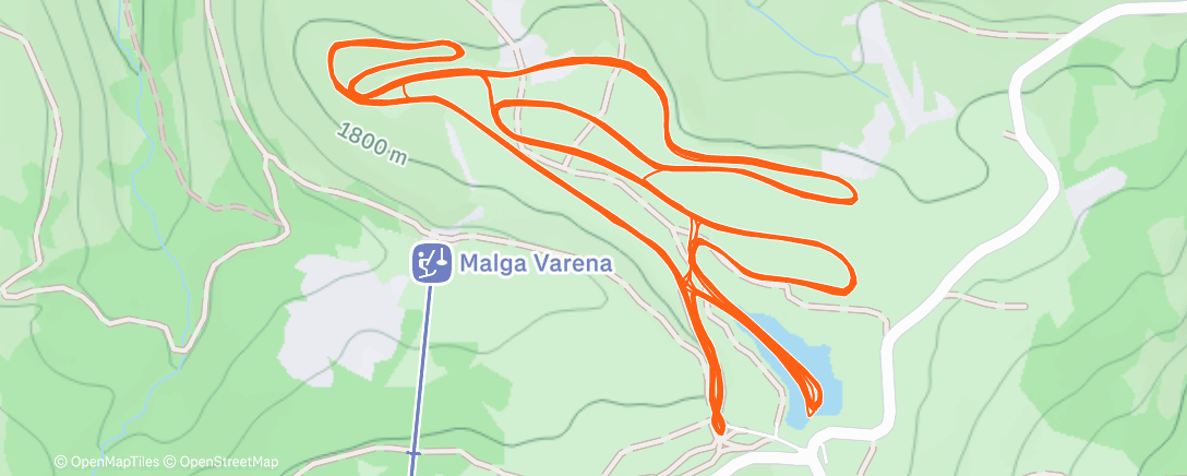 Map of the activity, Lunedì nel Chill 🧘🏻‍♂️ - 🔋