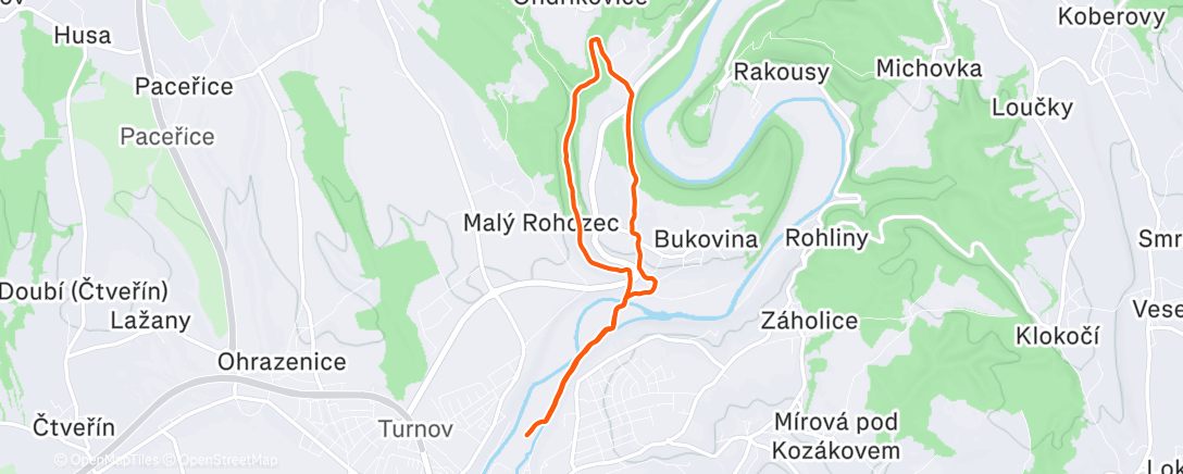 Map of the activity, Předvánoční s 250