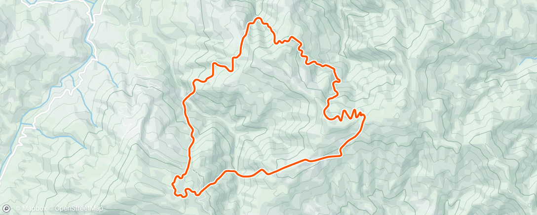 Map of the activity, Zwift - 55 min pedaling tech in France