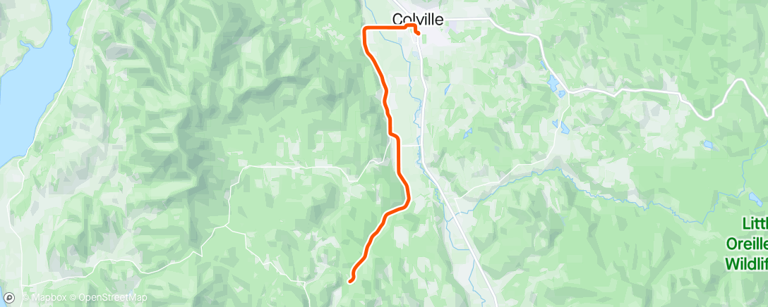 Map of the activity, First ride on a sure footed gravelator!