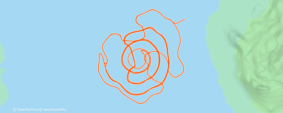 Map of the activity, Zwift -  endurance on Whole Lotta Lava in Watopia