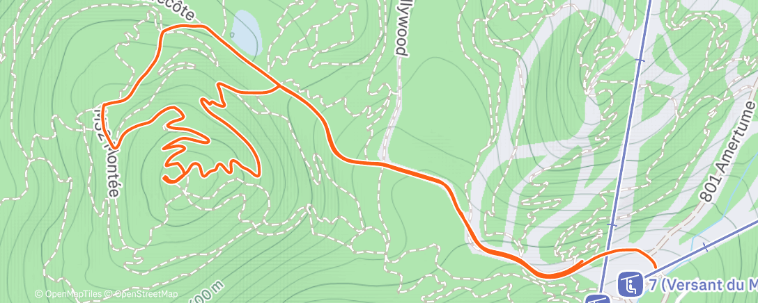Map of the activity, Seb’s Adventure