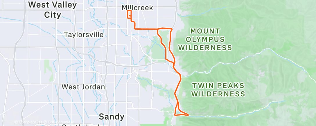 Map of the activity, INDC