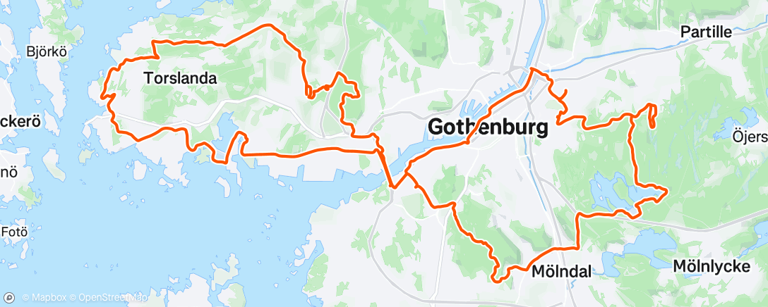 Карта физической активности (Morning Gravel Ride)